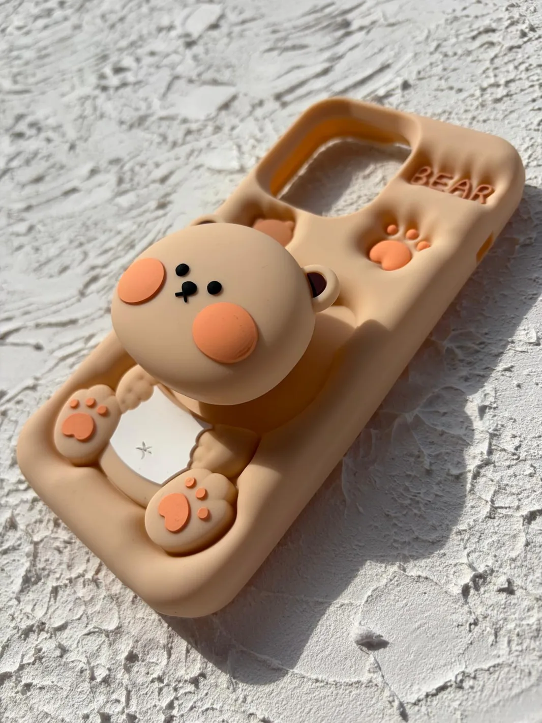 İphone 14-15 Promax Pop Bear Socketli Stand Kılıf — 3. fotoğraf