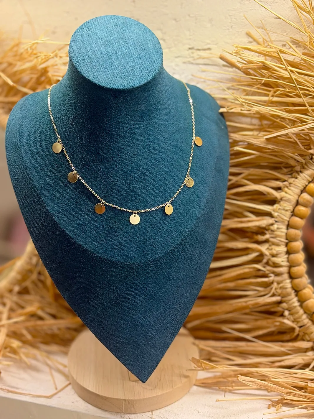 Altın Kaplama Çift Zincirli Gold Kolye