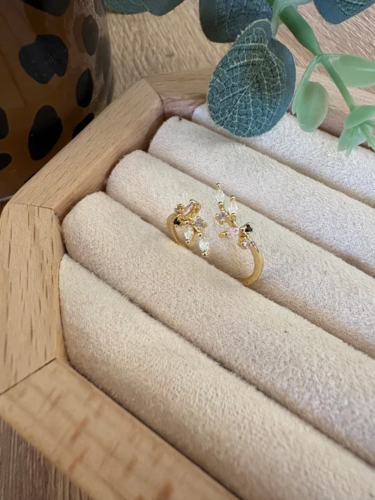 Wildflower Ring Ayarlanabilir Yüzük